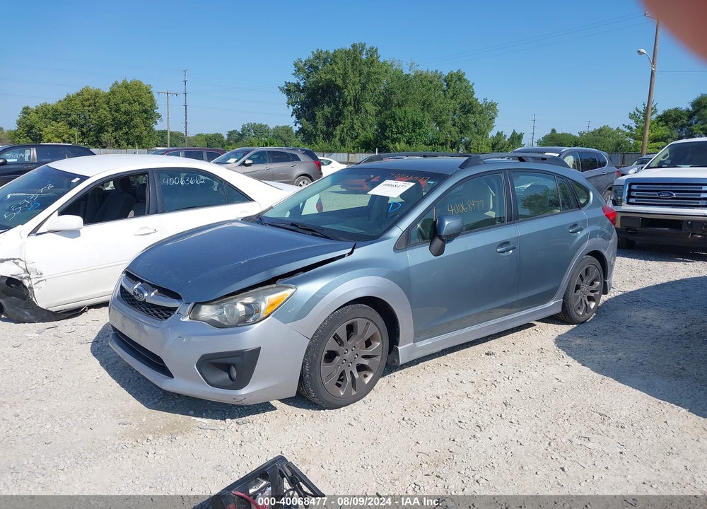 2012 SUBARU IMPREZA 2.0I SPORT LIMITED VIN: JF1GPAR65CH227364