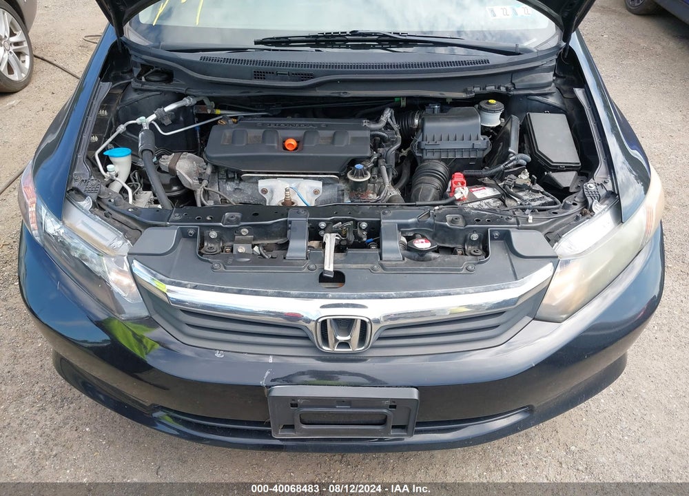 2012 HONDA CIVIC LX VIN: 19XFB2F57CE374068