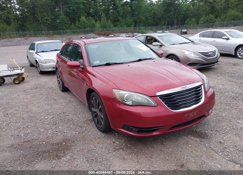 2011 CHRYSLER 200 S VIN: 1C3BC8FG0BN567080