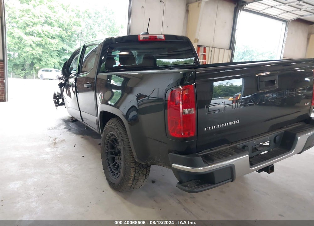 2022 CHEVROLET COLORADO 2WD SHORT BOX WT VIN: 1GCGSBEN1N1329963