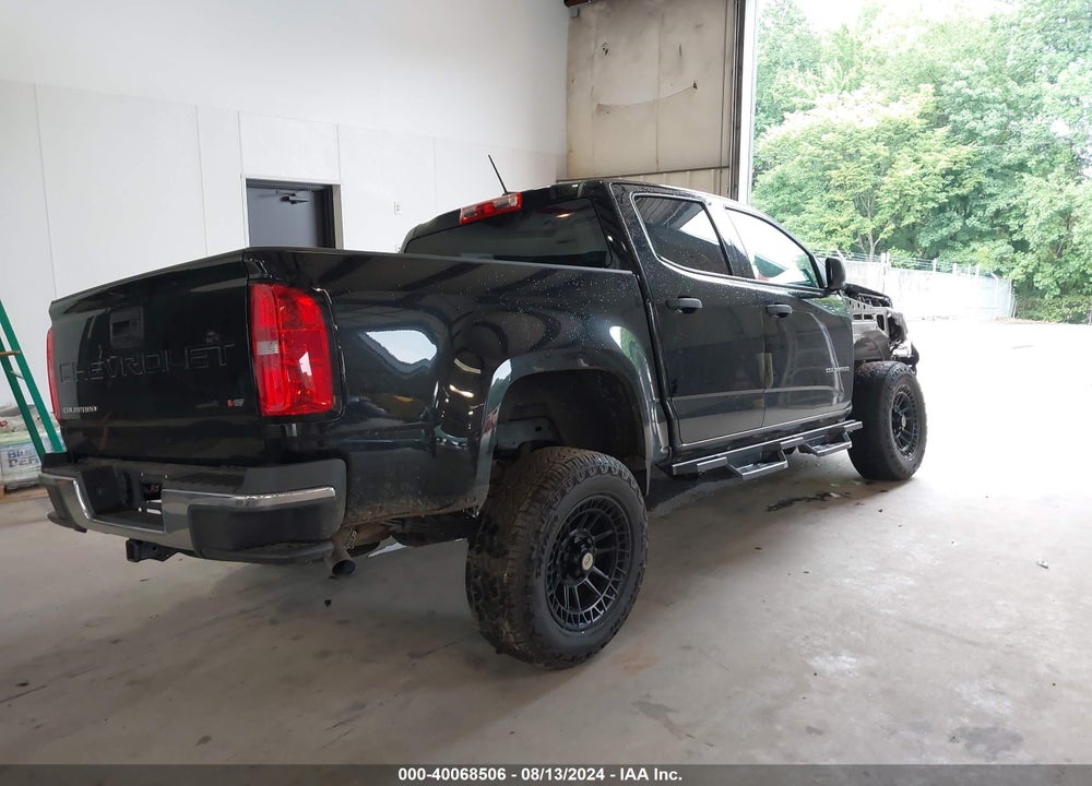 2022 CHEVROLET COLORADO 2WD SHORT BOX WT VIN: 1GCGSBEN1N1329963
