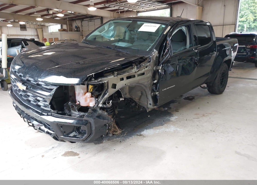 2022 CHEVROLET COLORADO 2WD SHORT BOX WT VIN: 1GCGSBEN1N1329963