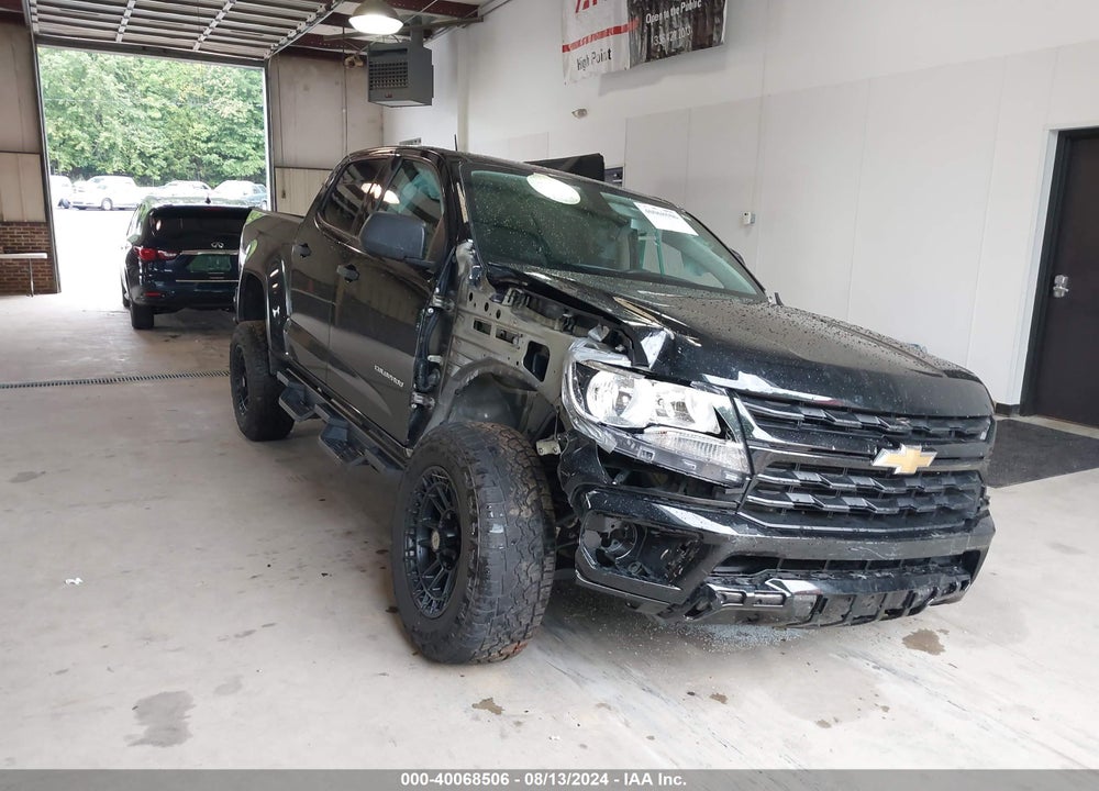 2022 CHEVROLET COLORADO 2WD SHORT BOX WT VIN: 1GCGSBEN1N1329963