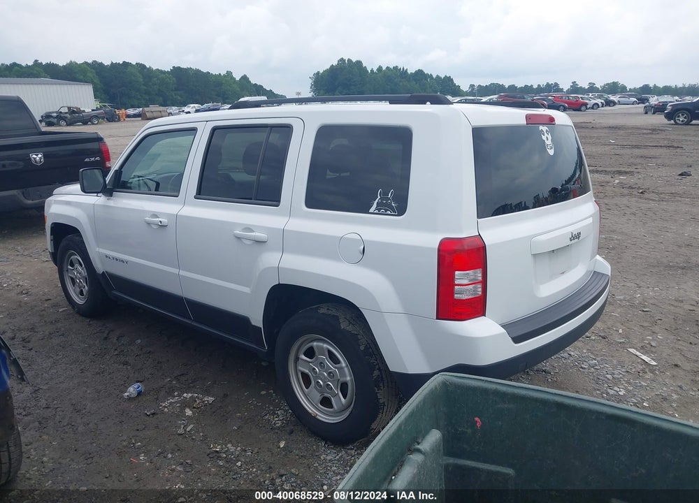2014 JEEP PATRIOT SPORT VIN: 1C4NJPBA0ED552230