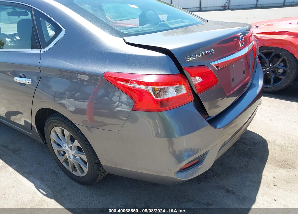 2019 NISSAN SENTRA SV VIN: 3N1AB7AP2KY362491