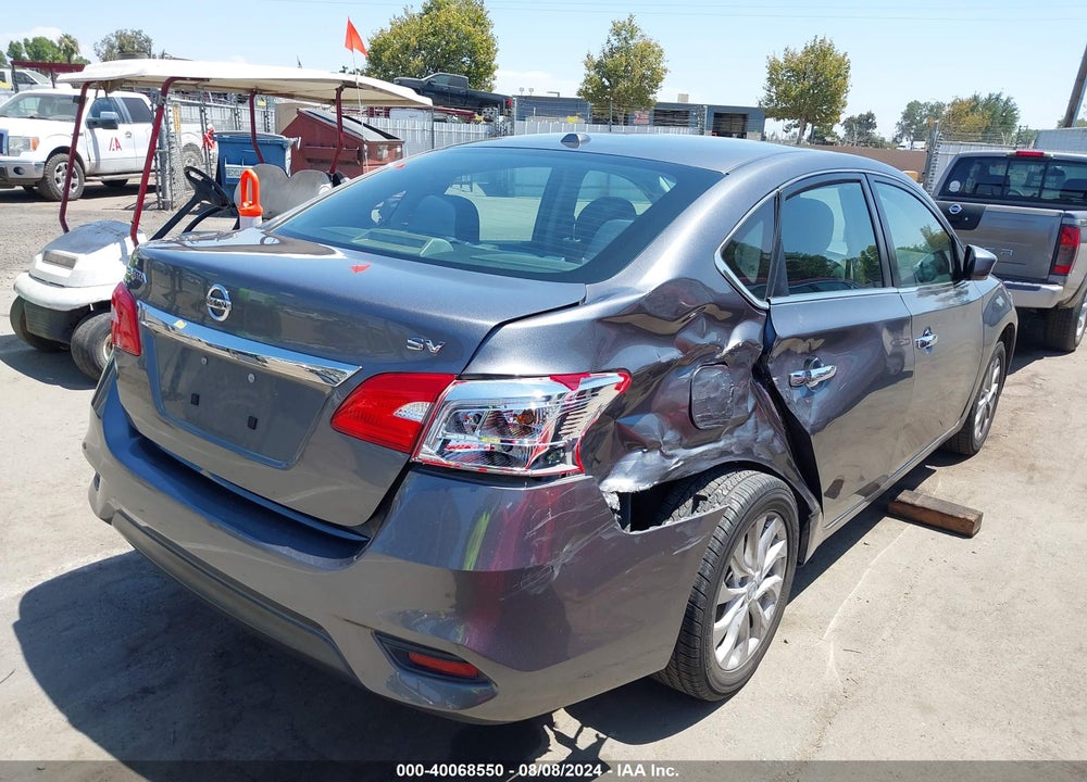 2019 NISSAN SENTRA SV VIN: 3N1AB7AP2KY362491