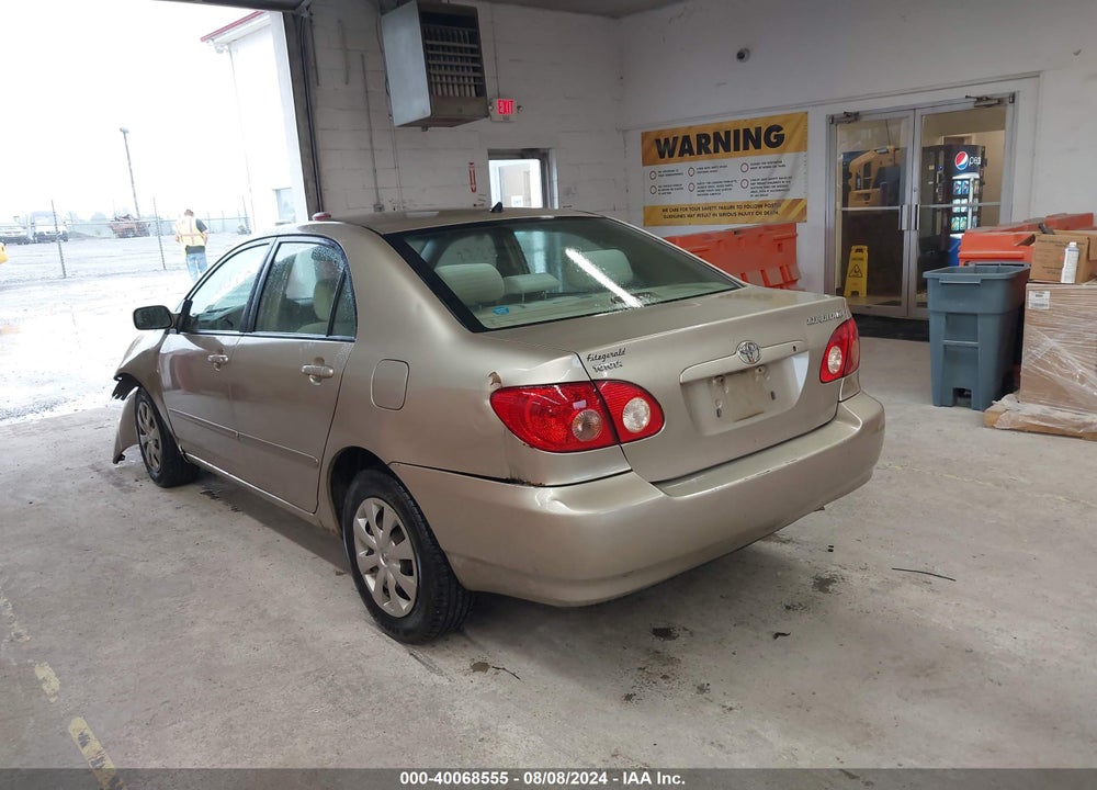 2007 TOYOTA COROLLA LE VIN: 2T1BR32E17C795116