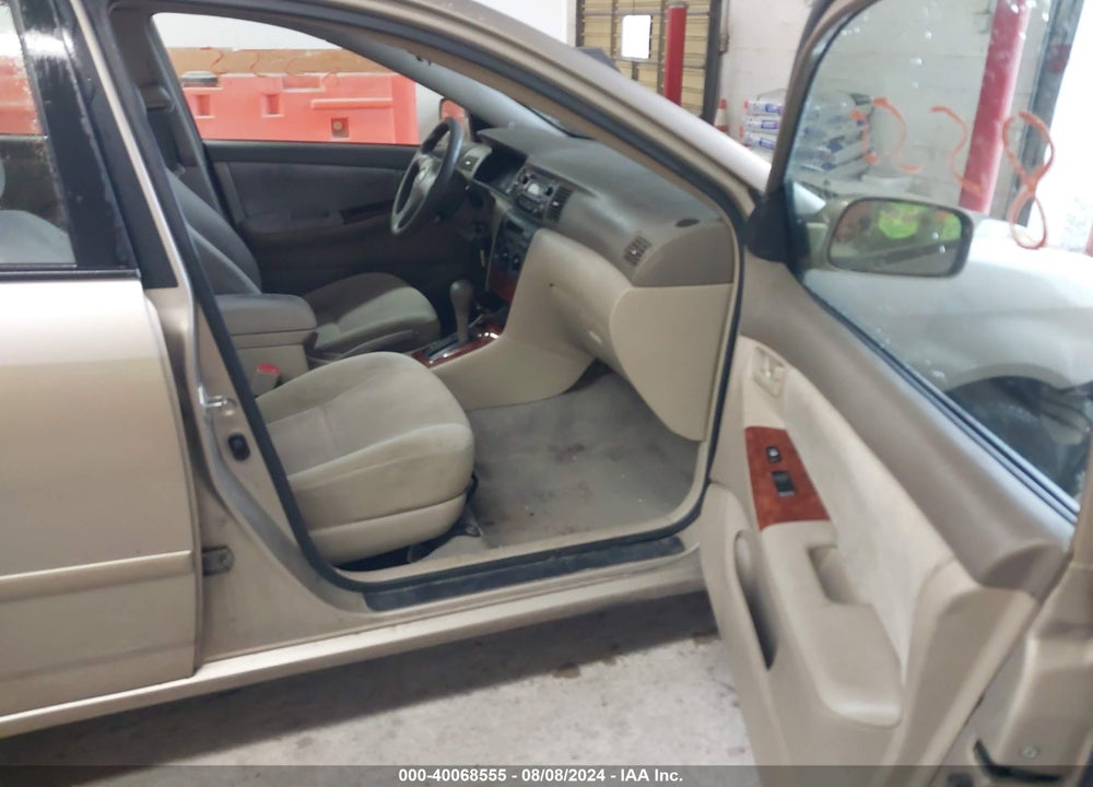 2007 TOYOTA COROLLA LE VIN: 2T1BR32E17C795116