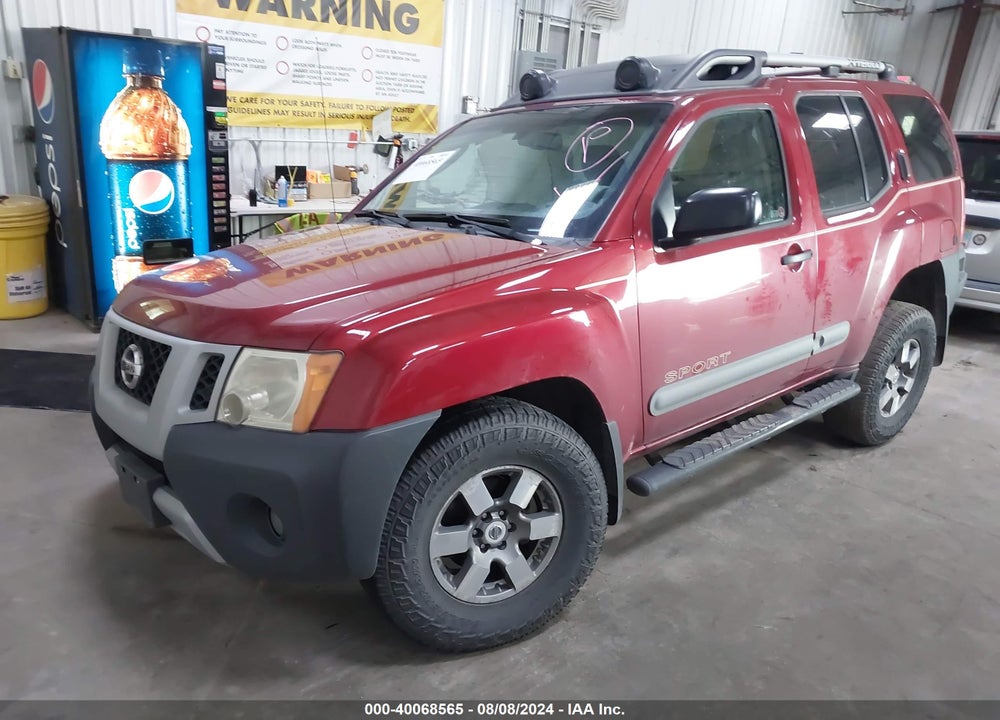 2011 NISSAN XTERRA X VIN: 5N1AN0NWXBC505284