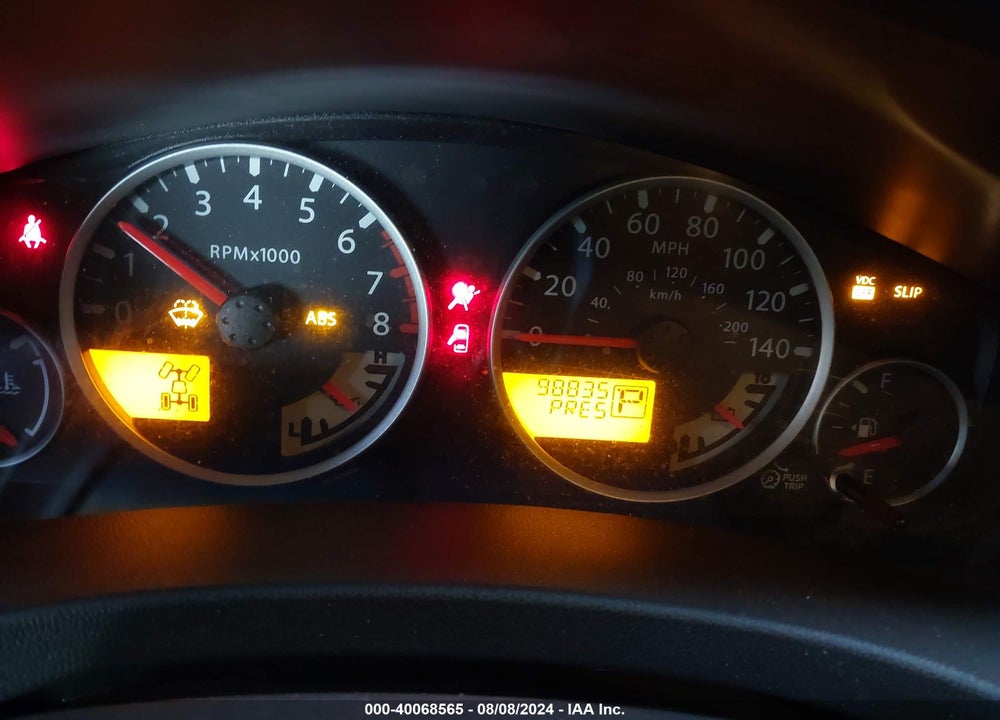2011 NISSAN XTERRA X VIN: 5N1AN0NWXBC505284