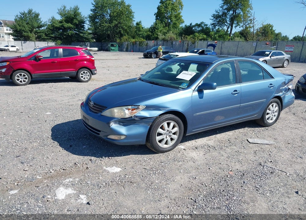 2004 TOYOTA CAMRY XLE VIN: 4T1BE30K94U854332