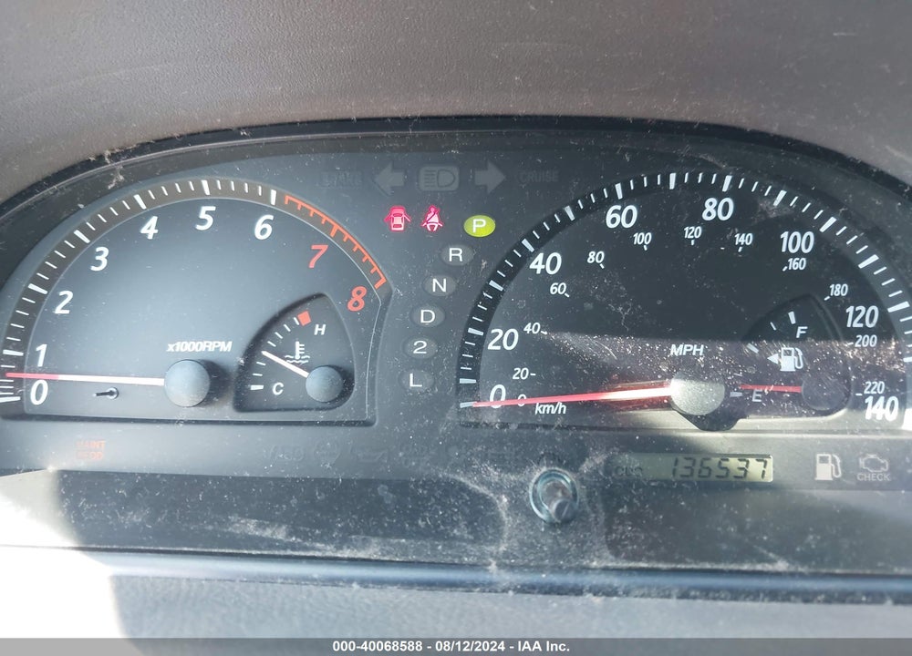 2004 TOYOTA CAMRY XLE VIN: 4T1BE30K94U854332