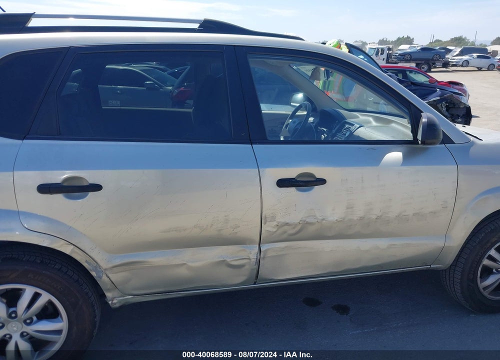 2009 HYUNDAI TUCSON GLS VIN: KM8JM12B29U014139