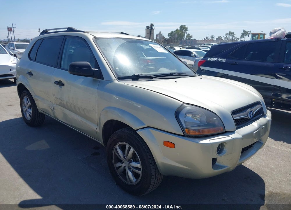 2009 HYUNDAI TUCSON GLS VIN: KM8JM12B29U014139