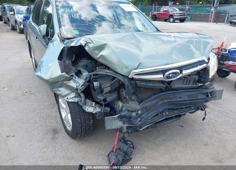 2016 SUBARU FORESTER VIN: JF2SJAHC2GH447131