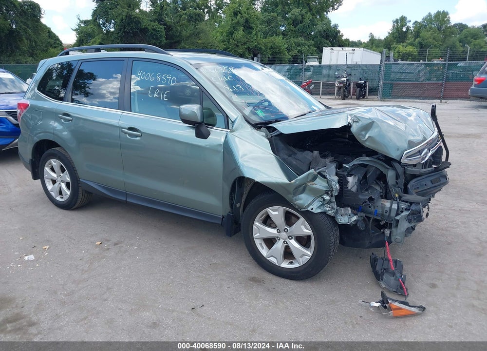 2016 SUBARU FORESTER VIN: JF2SJAHC2GH447131