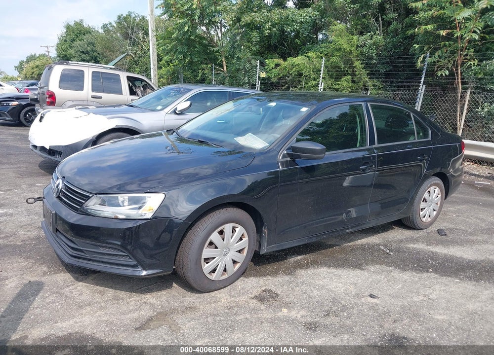 2015 VOLKSWAGEN JETTA 2.0L S VIN: 3VW2K7AJ8FM403763
