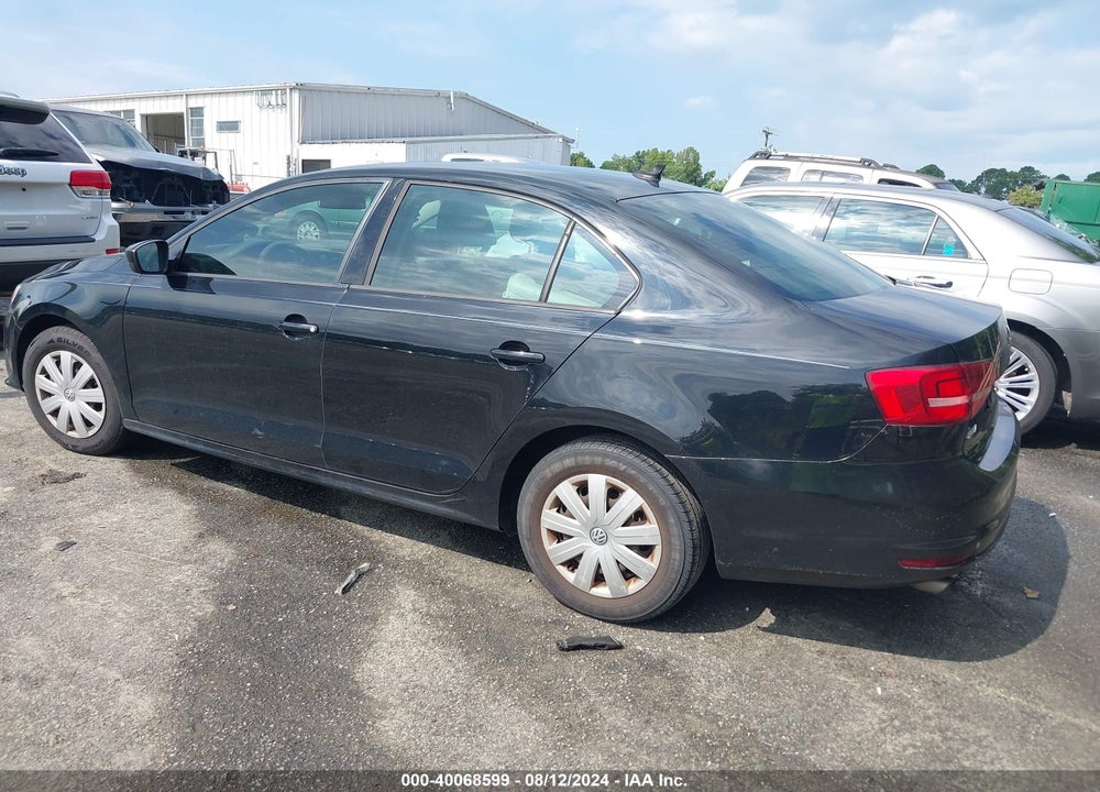 2015 VOLKSWAGEN JETTA 2.0L S VIN: 3VW2K7AJ8FM403763