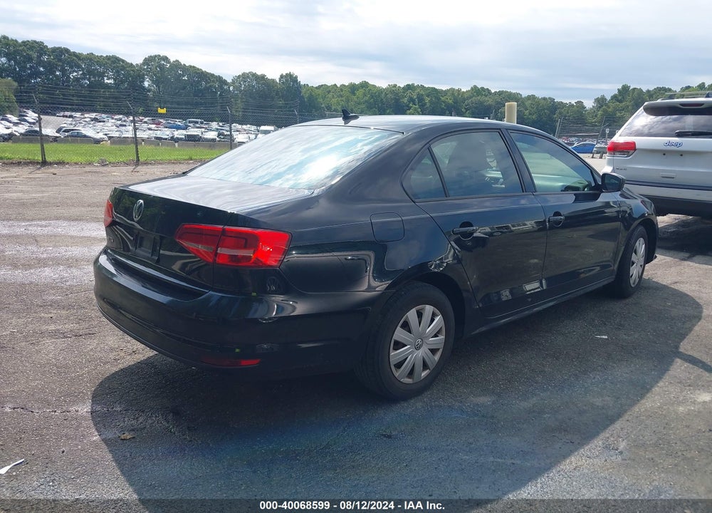 2015 VOLKSWAGEN JETTA 2.0L S VIN: 3VW2K7AJ8FM403763