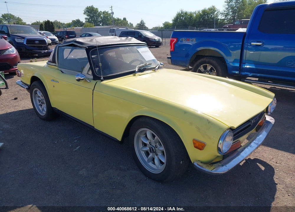 1971 TRIUMPH TR6 VIN: CC 59166