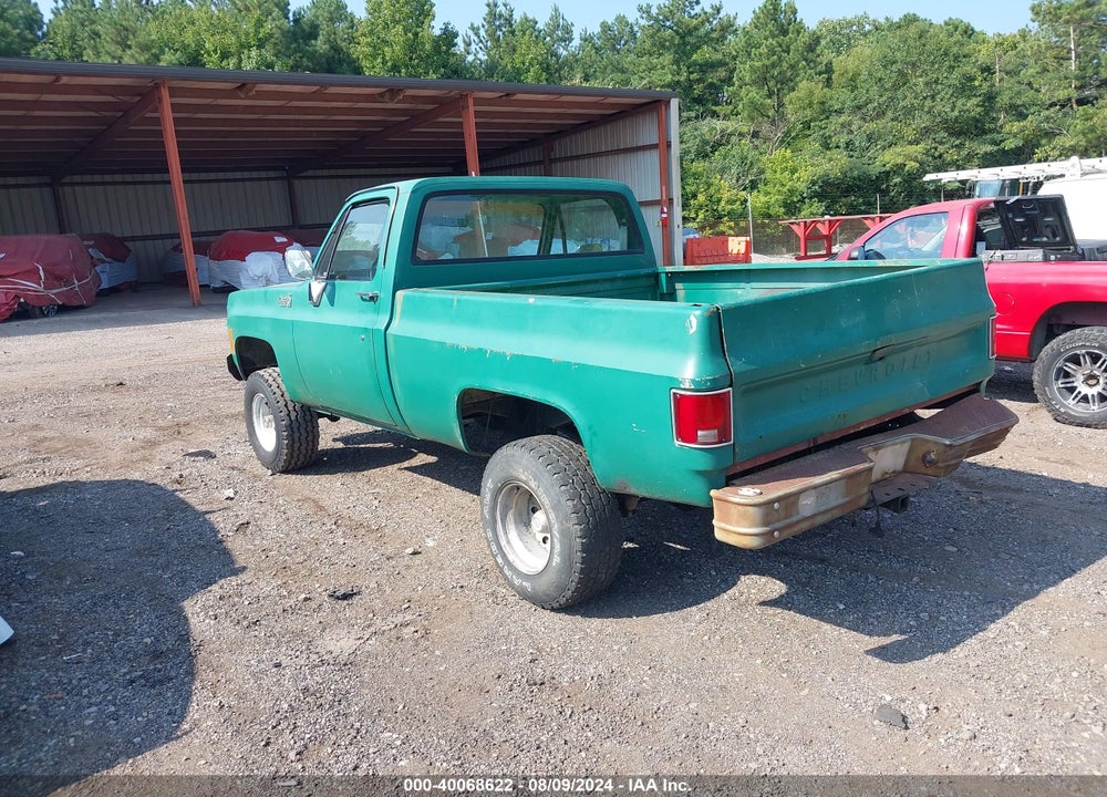 1980 CHEVY K10 VIN: 0000CKL14AF338755