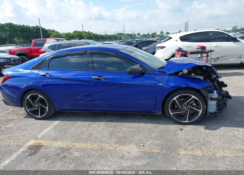 2023 HYUNDAI ELANTRA N LINE VIN: KMHLR4AF9PU398482