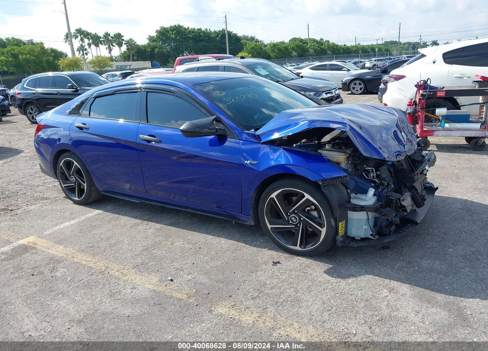 2023 HYUNDAI ELANTRA N LINE VIN: KMHLR4AF9PU398482