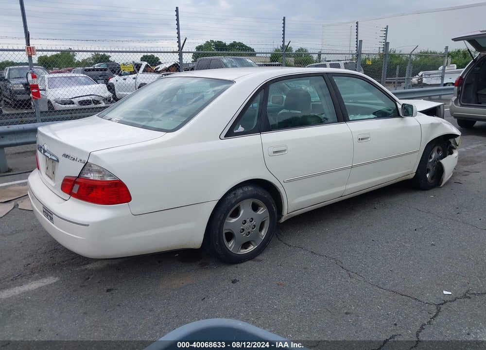 2004 TOYOTA AVALON XLS VIN: 4T1BF28B64U358450
