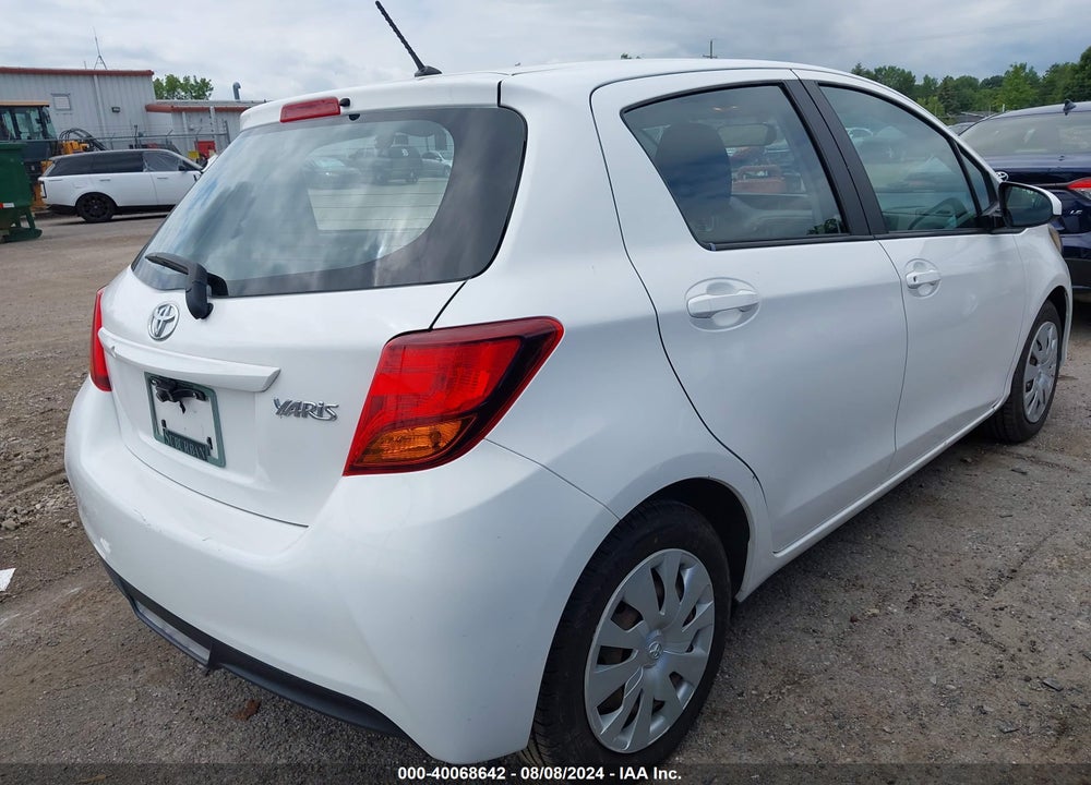 2015 TOYOTA YARIS L VIN: VNKKTUD32FA032678