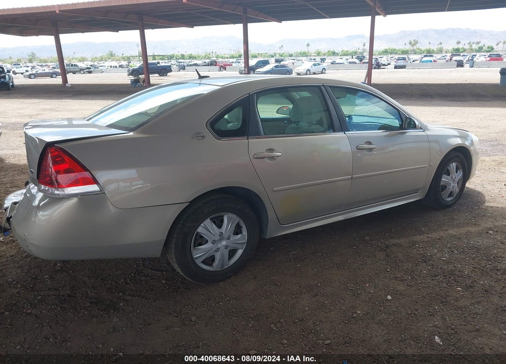 2009 CHEVROLET IMPALA LS VIN: 2G1WB57K691176974