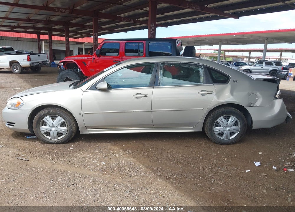 2009 CHEVROLET IMPALA LS VIN: 2G1WB57K691176974