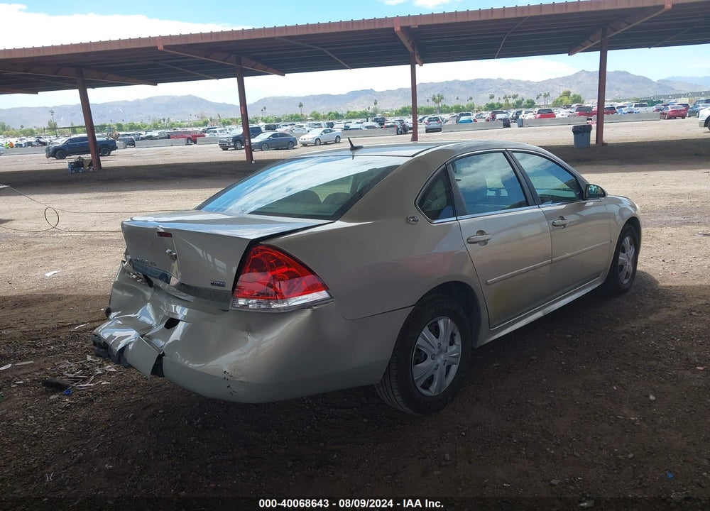 2009 CHEVROLET IMPALA LS VIN: 2G1WB57K691176974