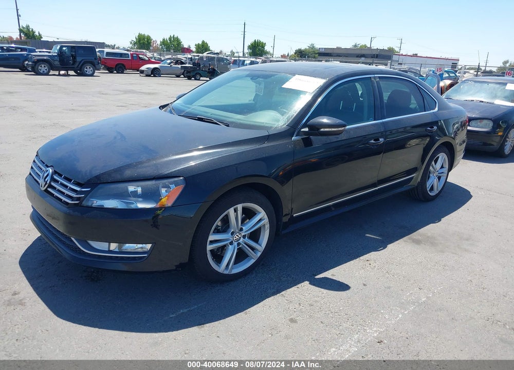 2012 VOLKSWAGEN PASSAT 2.0L TDI SEL PREMIUM VIN: 1VWCN7A39CC088059