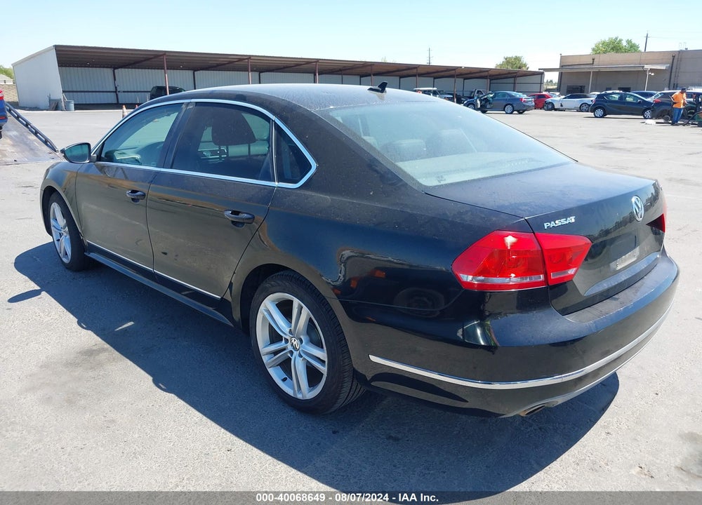 2012 VOLKSWAGEN PASSAT 2.0L TDI SEL PREMIUM VIN: 1VWCN7A39CC088059