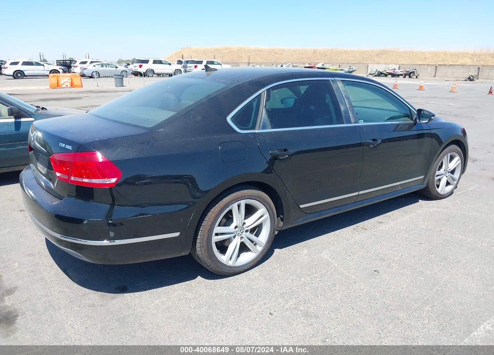 2012 VOLKSWAGEN PASSAT 2.0L TDI SEL PREMIUM VIN: 1VWCN7A39CC088059