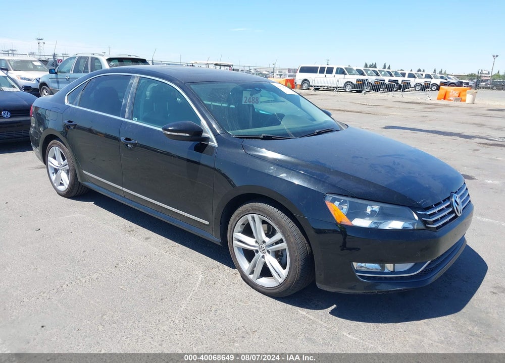 2012 VOLKSWAGEN PASSAT 2.0L TDI SEL PREMIUM VIN: 1VWCN7A39CC088059