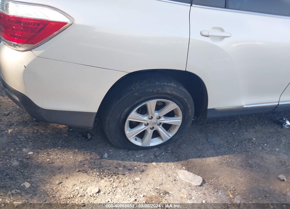 2012 TOYOTA HIGHLANDER SE V6 VIN: 5TDZK3EH6CS080004