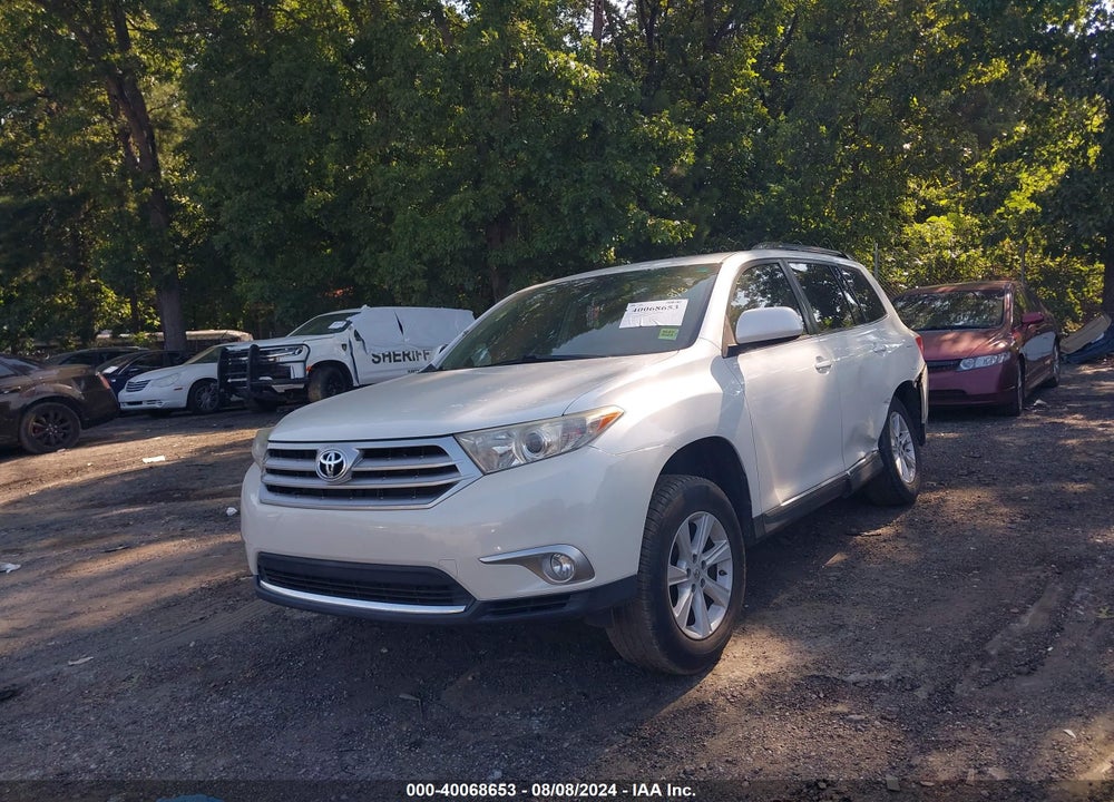 2012 TOYOTA HIGHLANDER SE V6 VIN: 5TDZK3EH6CS080004