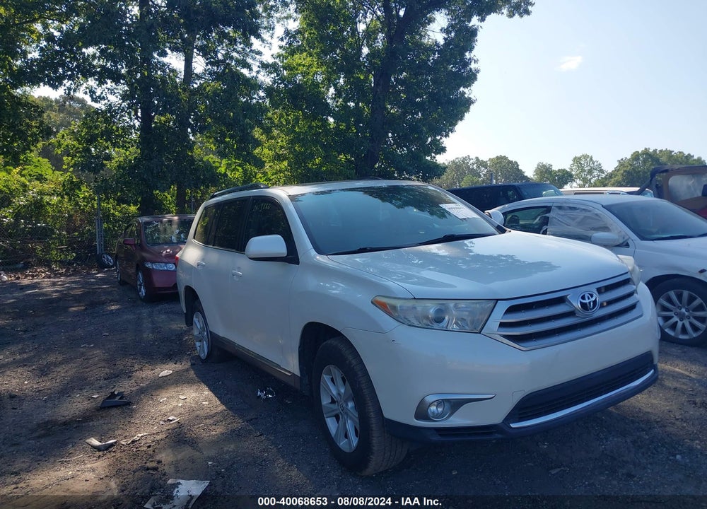 2012 TOYOTA HIGHLANDER SE V6 VIN: 5TDZK3EH6CS080004
