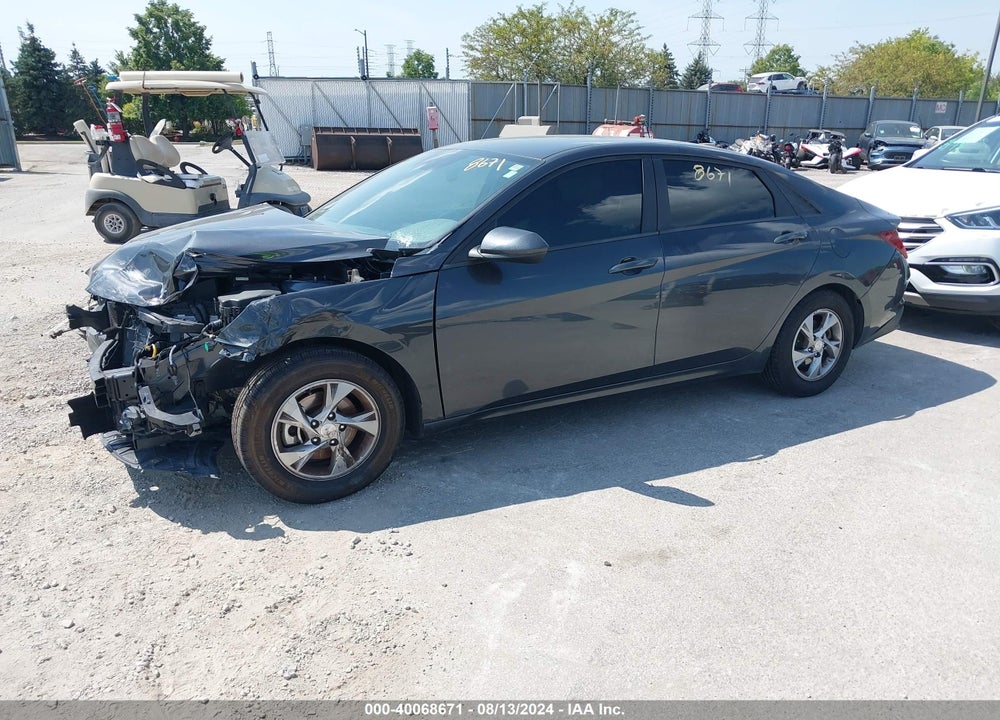 2021 HYUNDAI ELANTRA SE VIN: 5NPLL4AG1MH047831