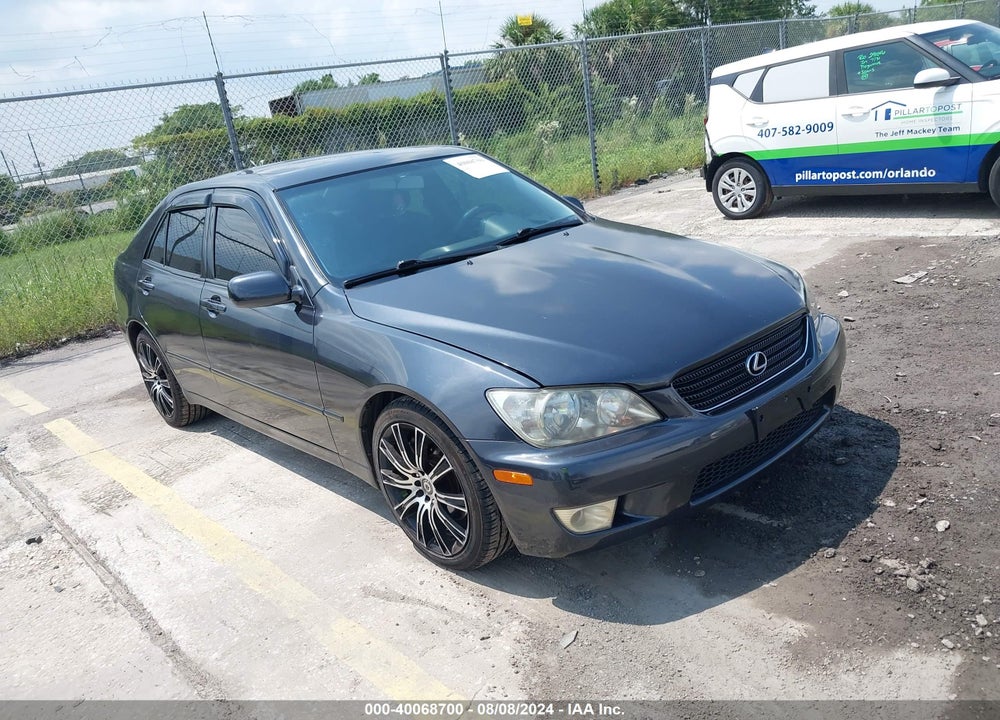 2001 LEXUS IS 300 BASE (A5) VIN: JTHBD182X10020166