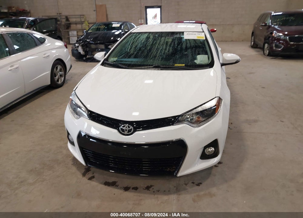 2014 TOYOTA COROLLA S PLUS VIN: 2T1BURHE0EC186234