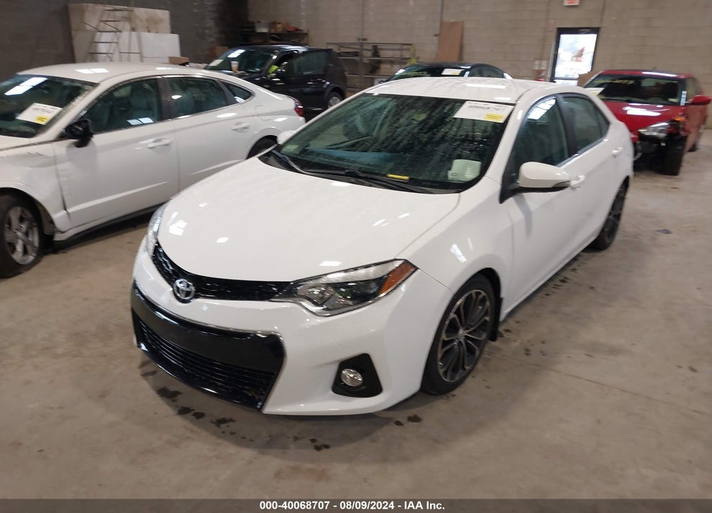 2014 TOYOTA COROLLA S PLUS VIN: 2T1BURHE0EC186234