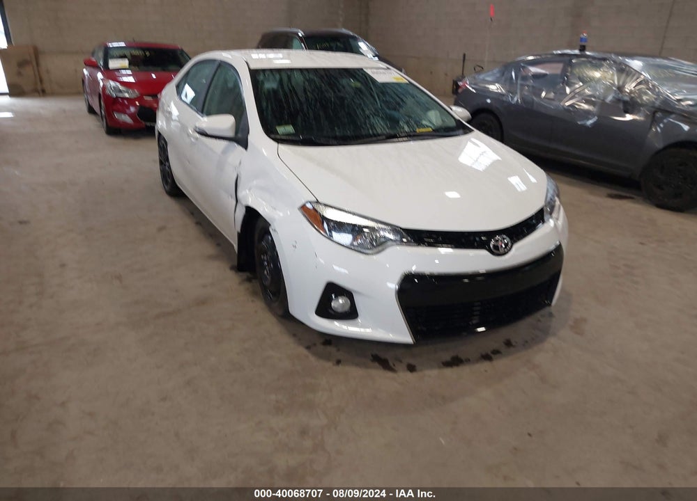 2014 TOYOTA COROLLA S PLUS VIN: 2T1BURHE0EC186234