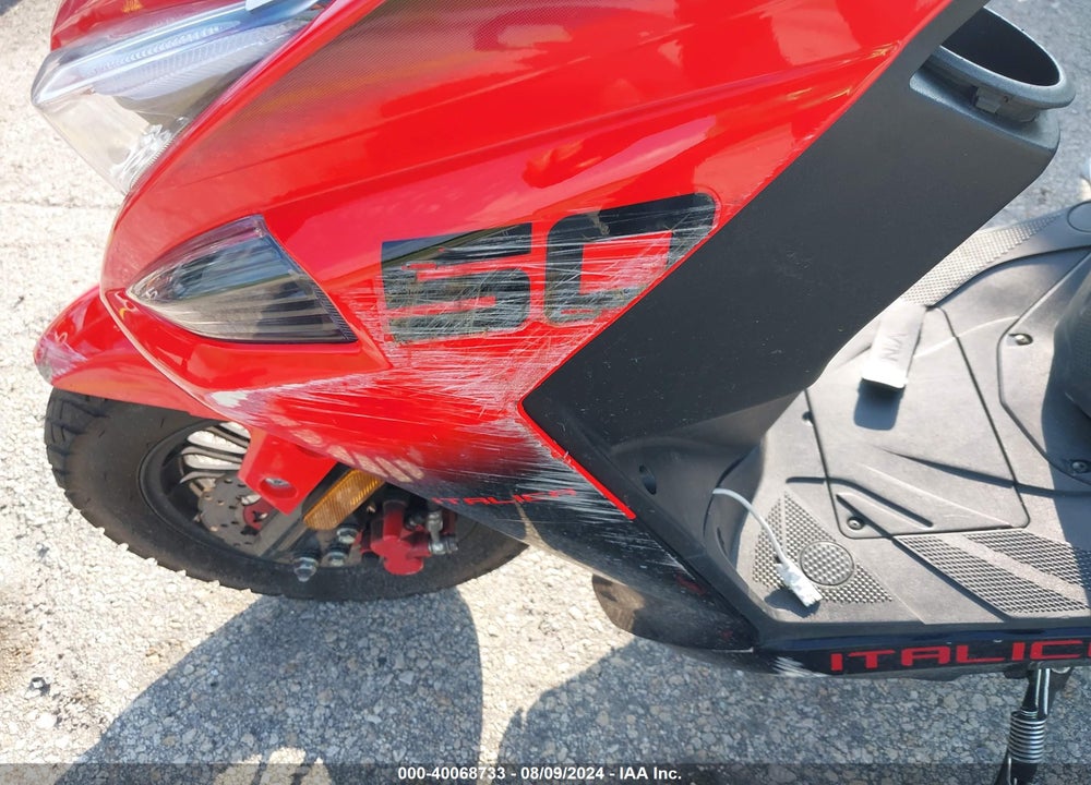 2024 MOND 50CC SCOOTER VIN: HZ2TABGE7R1000884