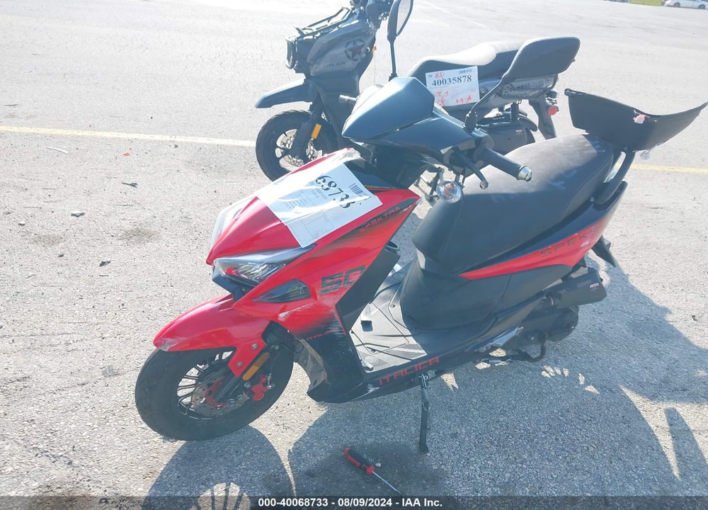 2024 MOND 50CC SCOOTER VIN: HZ2TABGE7R1000884