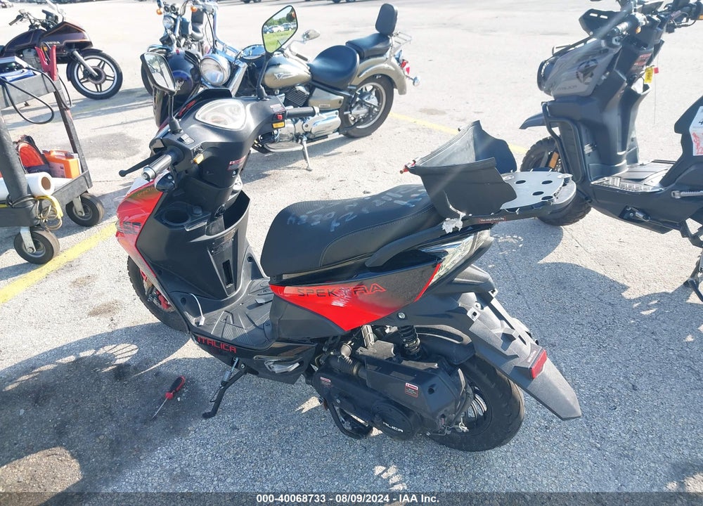 2024 MOND 50CC SCOOTER VIN: HZ2TABGE7R1000884