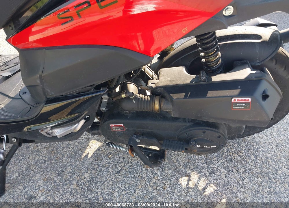 2024 MOND 50CC SCOOTER VIN: HZ2TABGE7R1000884
