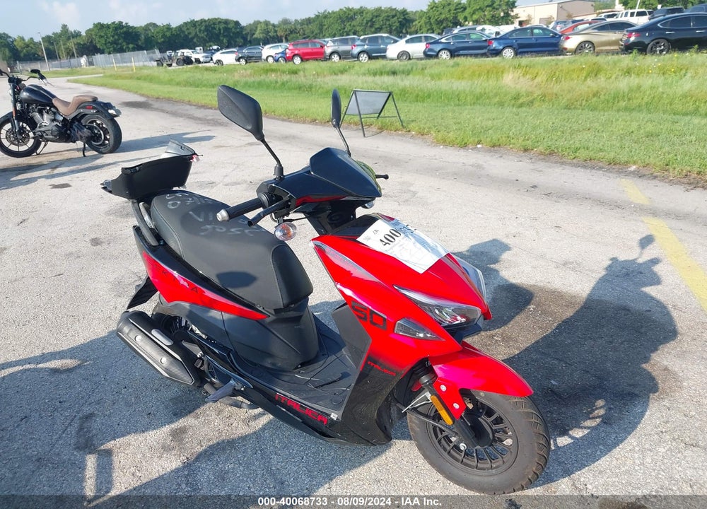 2024 MOND 50CC SCOOTER VIN: HZ2TABGE7R1000884
