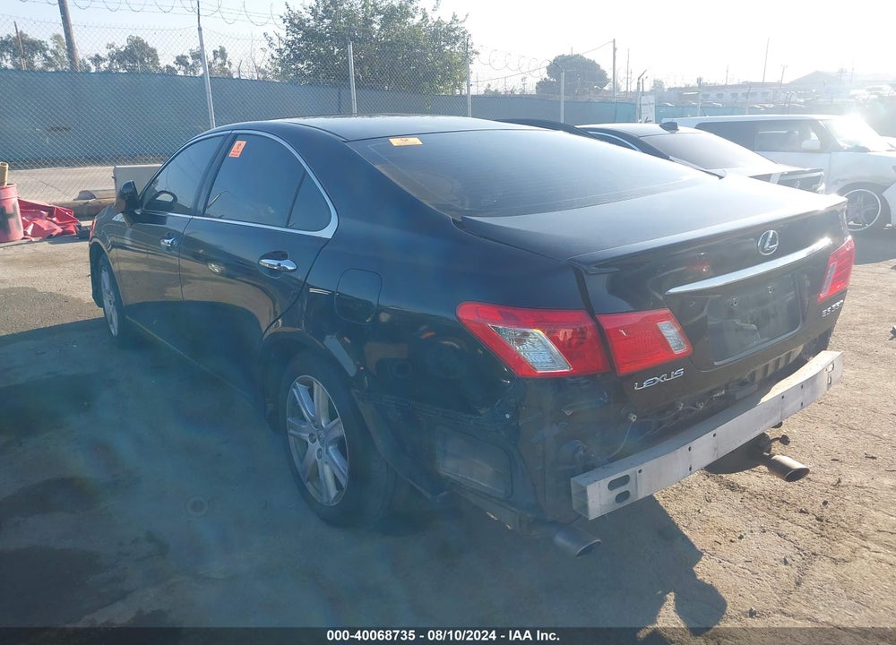 2007 LEXUS ES 350 VIN: JTHBJ46G472150000